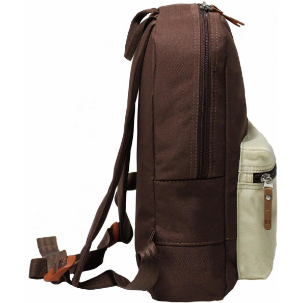 Рюкзак Молодежный mini 8 л. коричневый/бежевый -
                                                        Фото 3