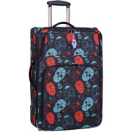 Валіза Леон велика дизайн 70 л. сублімація Черепа