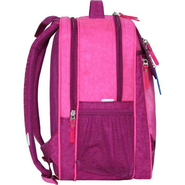 Рюкзак школьный Отличник 20 л. малина Котенок в корзинке -
                                                        Фото 2