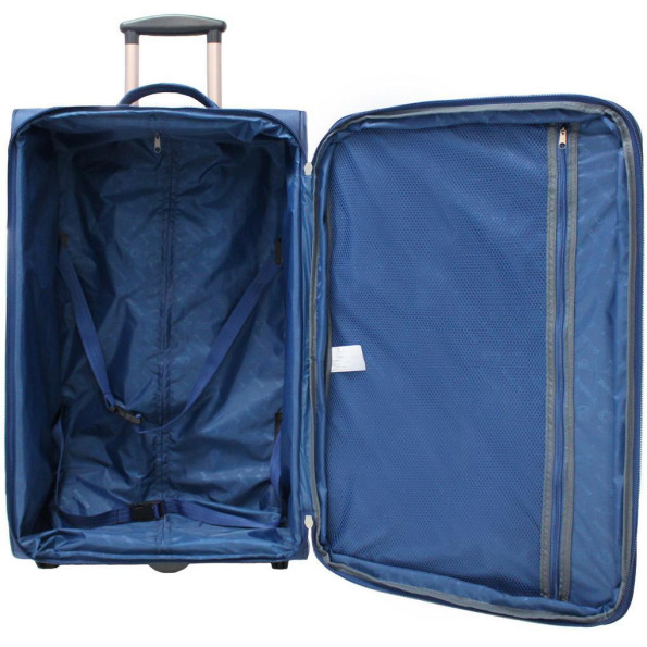 Валіза Леон велика 70 л. синя Олені -
                                                        Фото 4