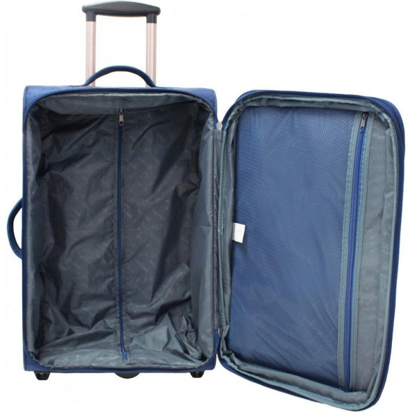 Валіза Леон середня 51 л. синя Олені -
                                                        Фото 8