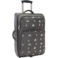 Валіза Леон середня 51 л. хакі Олені