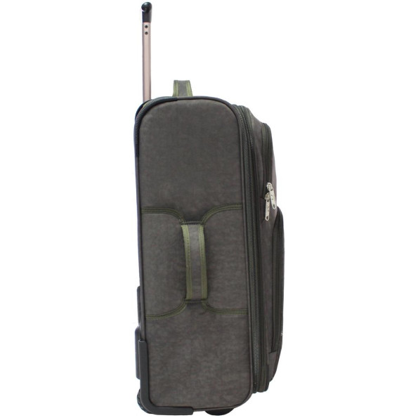 Валіза Леон середня 51 л. хакі Олені -
                                                        Фото 2