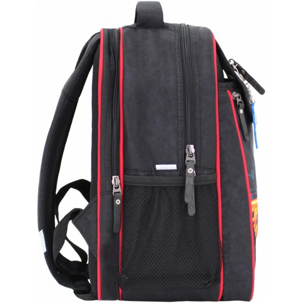 Рюкзак школьный Отличник 20 л. черный с карманами -
                                                        Фото 2