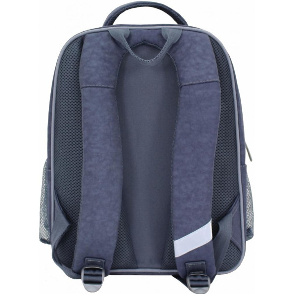 Рюкзак школьный Отличник 20 л. серый Фея с карманами -
                                                        Фото 3