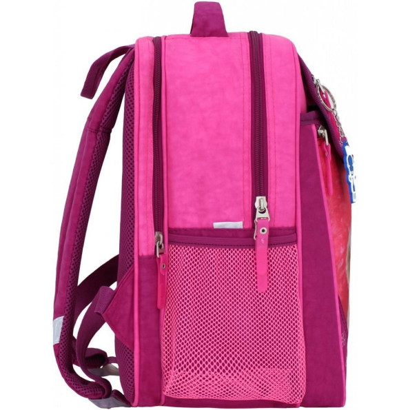 Рюкзак школьный Отличник 20 л. малиновый Щенята -
                                                        Фото 2