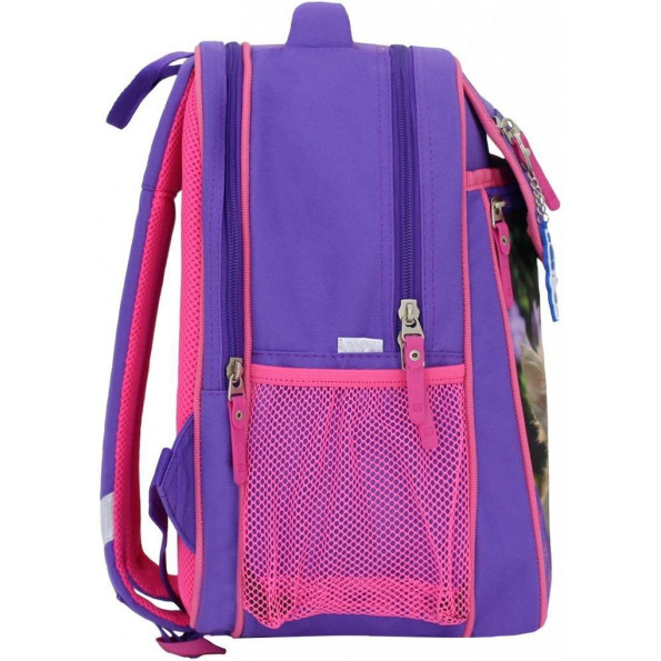 Рюкзак школьный Отличник 20 л. фиолетовый Котята -
                                                        Фото 2