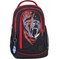 Рюкзак Бис 21 л. черный/красный