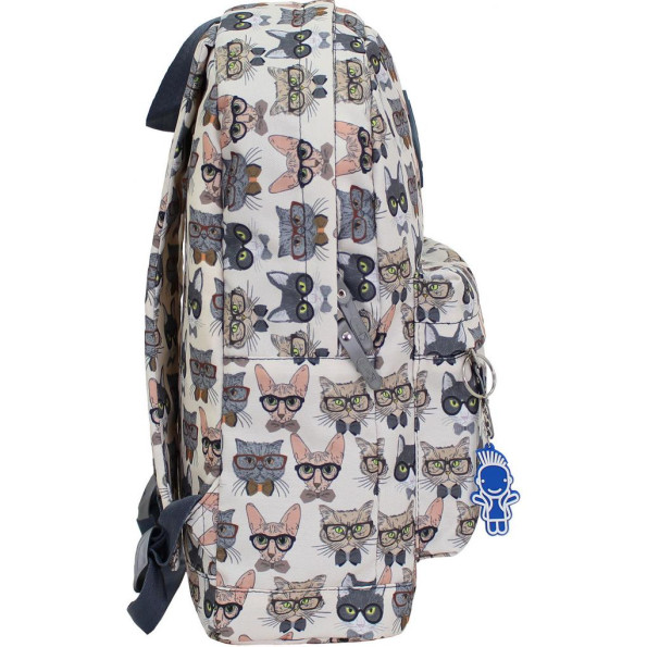 Рюкзак Молодежный (дизайн) 17 л. сублимация Кот в очках -
                                                        Фото 2