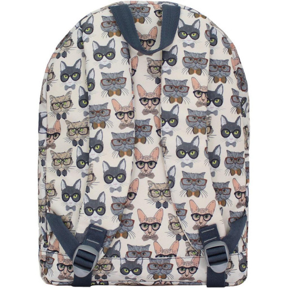Рюкзак Молодежный (дизайн) 17 л. сублимация Кот в очках -
                                                        Фото 3
