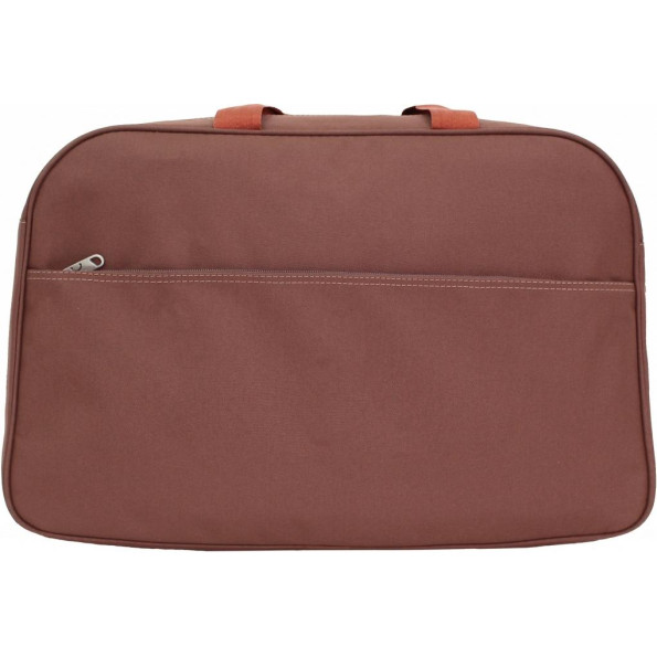 Сумка дорожная Salvador 29 л. коричневая/кирпич -
                                                        Фото 2