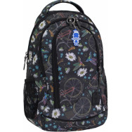 Рюкзак Бис 19 л. сублимация Цветы/Колибри