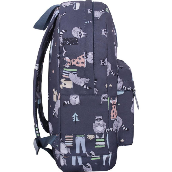 Рюкзак Молодежный (дизайн) 17 л. сублимация Енот-полоскун -
                                                        Фото 2