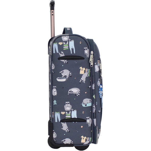 Валіза Vichenzo 32 л. сублімація Єнот-полоскун -
                                                        Фото 2