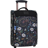 Валіза Vichenzo 32 л. сублімація Квіти/Колібрі