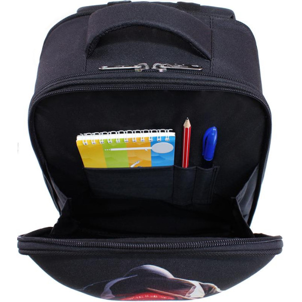 Рюкзак черный 17 л с ортопедической спинкой -
                                                        Фото 4