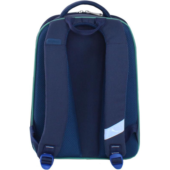 Рюкзак школьный 17 л черный с ортопедической спинкой -
                                                        Фото 3