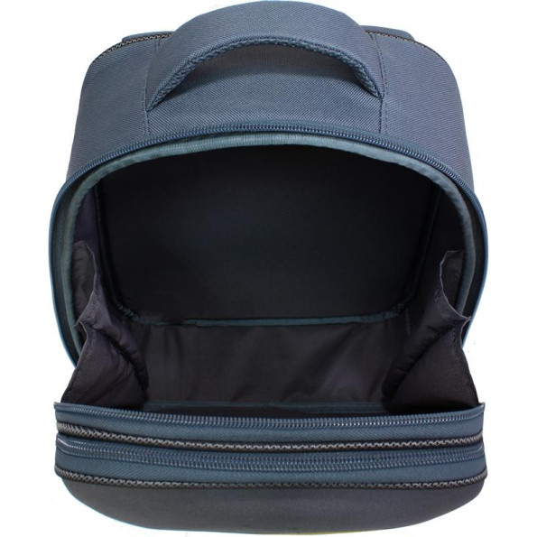 Рюкзак школьный на 17 л серый с ортопедической спинкой -
                                                        Фото 5