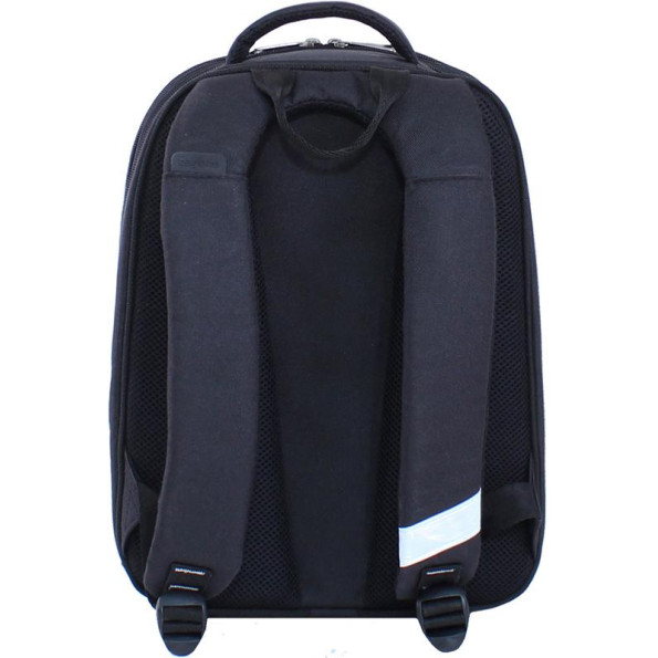 Рюкзак школьный на 17 л черныйс ортопедической спинкой -
                                                        Фото 3