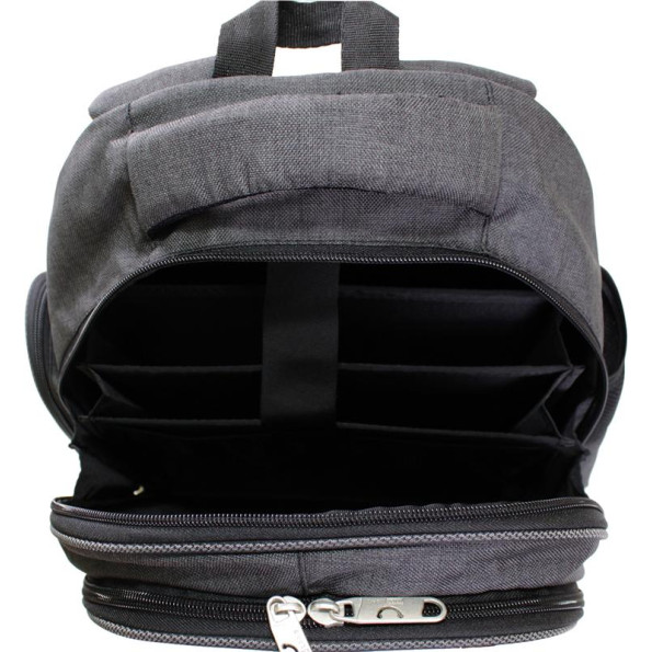 Рюкзак черный 14 л с ортопедической спинкой 332069 -
                                                        Фото 5