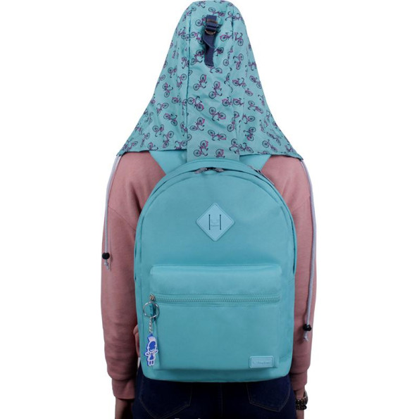 Рюкзак бирюзовый 17 л унисекс -
                                                        Фото 3