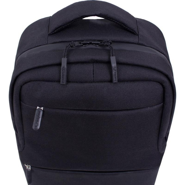 Рюкзак школный черный 17 л унисекс с ортопедической спинкой 14