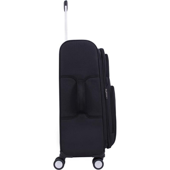 Валіза чорна 63 л унісекс середня 4 колеса -
                                                        Фото 3