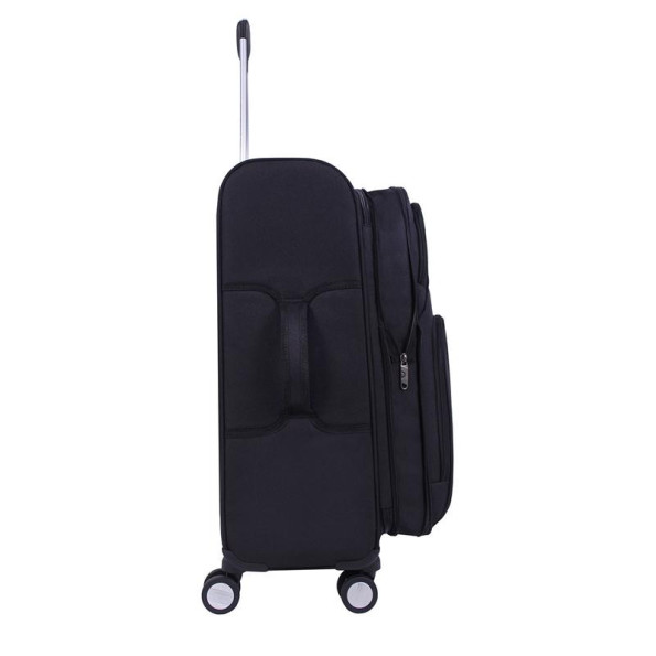 Валіза чорна 63 л унісекс середня 4 колеса -
                                                        Фото 5