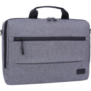 Сумка для ноутбука серая 7 л унисекс 14