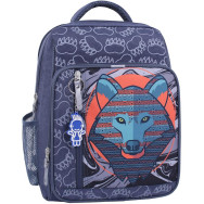 Рюкзак Школьник серый 8 л унисекс с ортопедической спинкой