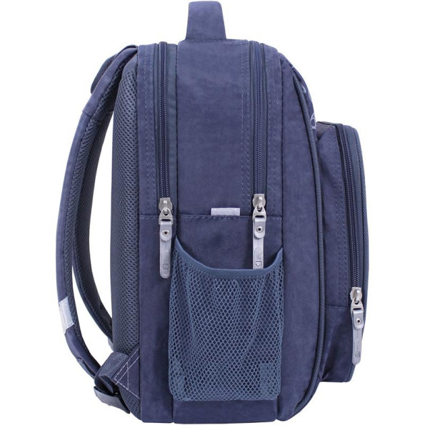 Рюкзак Школьник серый 8 л унисекс с ортопедической спинкой -
                                                        Фото 2