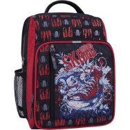 Рюкзак Школьник черный 8 л унисекс с ортопедической спинкой