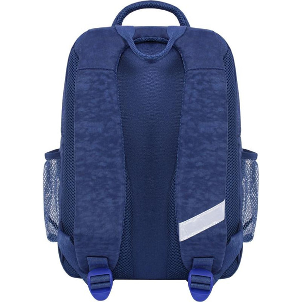 Рюкзак Школьник 8 л синий унисекс с ортопедической спинкой -
                                                        Фото 3