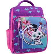 Рюкзак Школьник фиолетовый унисекс с ортопедической спинкой 8 л