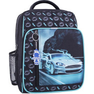 Рюкзак Школьник черный на 8 л с ортопедической спинкой