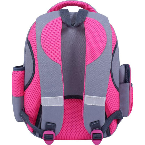 Рюкзак школьный серый с ортопедической спинкой на 14 л -
                                                        Фото 4