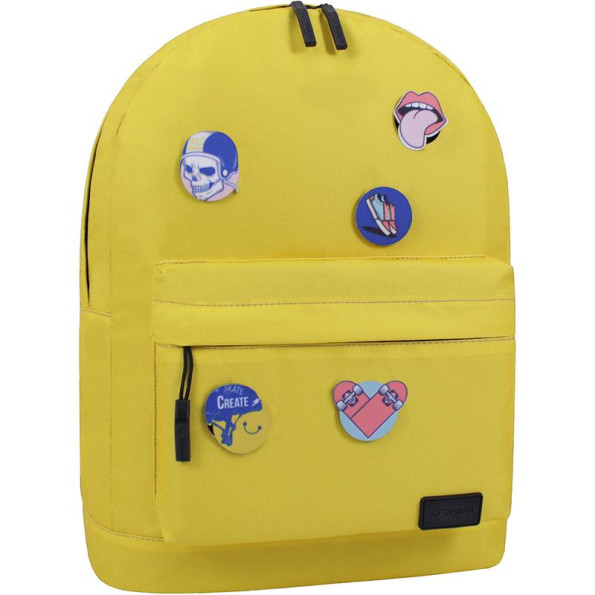 Рюкзак молодежный желтый 17 л -
                                                        Фото 3