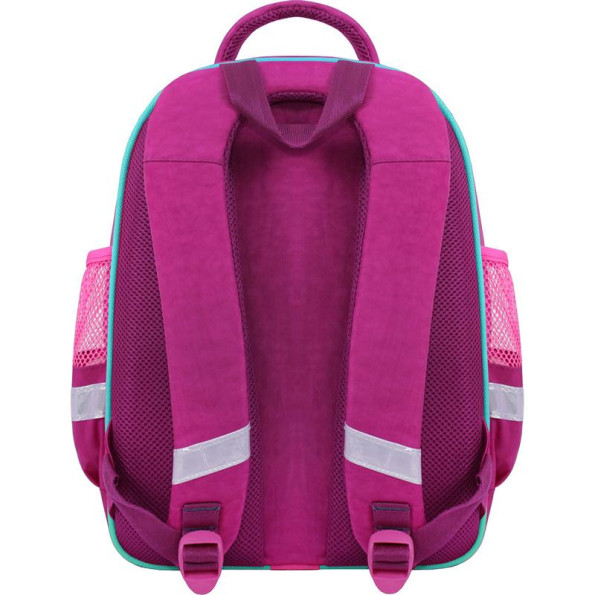 Рюкзак школьный Mouse малиновый 14 л с ортопедической спинкой -
                                                        Фото 3