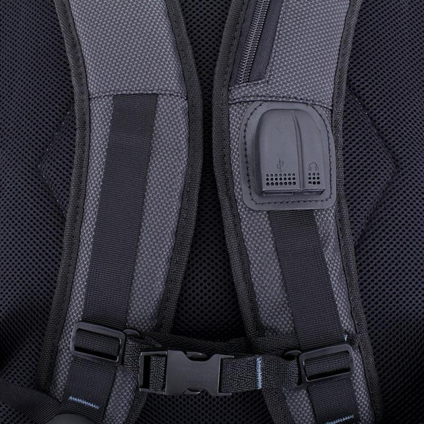 Рюкзак для ноутбука черный на 23 л унисекс 14