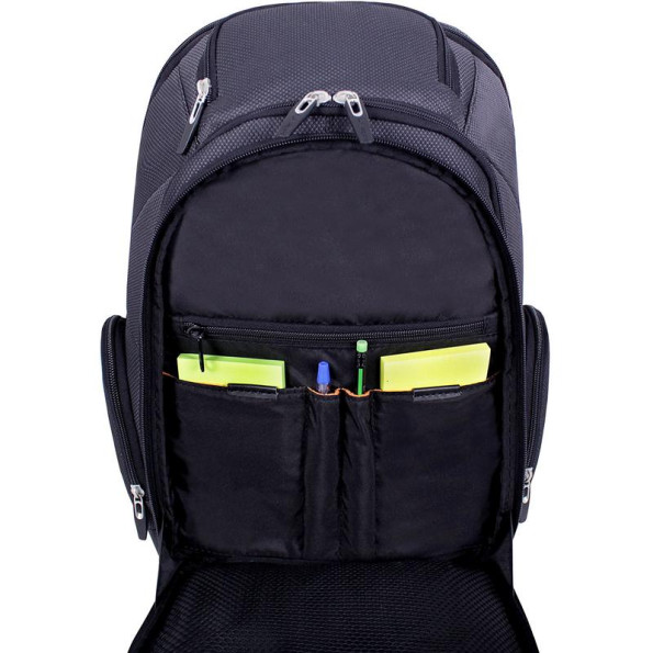 Рюкзак для ноутбука черный на 23 л унисекс 14