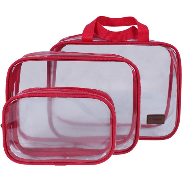 Косметичка красная 6 л -
                                                        Фото 5