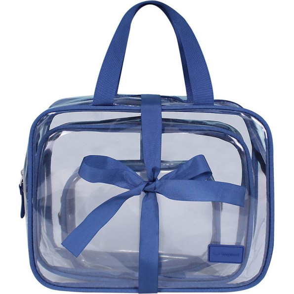 Косметичка синяя 6 л -
                                                        Фото 2