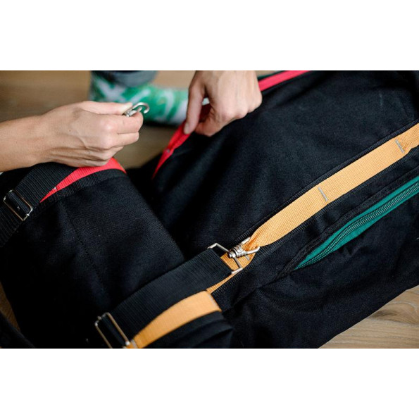 Чехол для лыж и сноуборда черный -
                                                        Фото 5