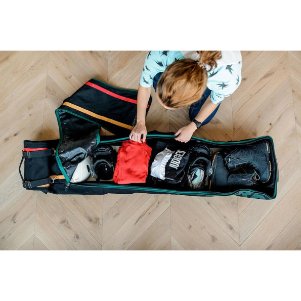 Чехол для лыж и сноуборда черный -
                                                        Фото 6