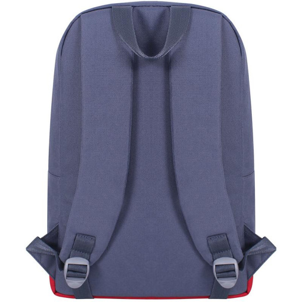 Рюкзак прогулочный серый 15 л унисекс -
                                                        Фото 3