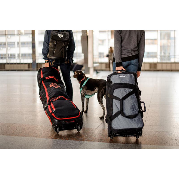 Чехол для для сноуборда для сноуборда черный 2 колеса -
                                                        Фото 2