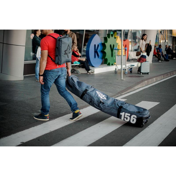 Чехол для для сноуборда для сноуборда серый 2 колеса -
                                                        Фото 6