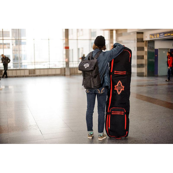 Чехол для для сноуборда для сноуборда черный 2 колеса -
                                                        Фото 3