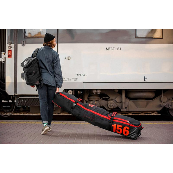 Чехол для для сноуборда для сноуборда черный 2 колеса -
                                                        Фото 4