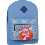 Рюкзак молодежный голубой 17 л унисекс 332374